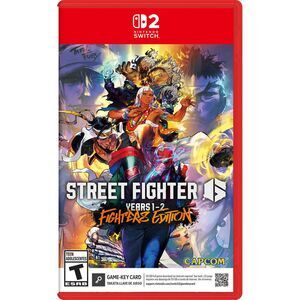 Street Fighter 6 Year 1-2 Fighters Edition for Nintendo Switch 2 (Game-Key Card)